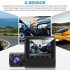 2 inch Dual lens Driving Recorder 1080P Front Car Night Vision GPS Track Optional Dash Cam Black