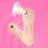 2 pcs Kit Powerful Clit Sucker Vibrator Tongue Vibrating Nipple Sucking Blowjob Clitoris Stimulator Sex Toys For Women flesh colored