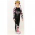 2 pcs set Kids Girls Boys Long sleeved Swimming Suit Muslim Style Swimsuit black L