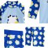 2 piece Children Split Swimsuit Boys Long Sleeves Diving Suit Cartoon Sunscreen Quick drying Swimwear For Hot Spring yellow shark 7 8Y XL