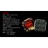 20 20 RUSH TANK Ultimate Mini VTX 5 8GHz 48CH 7 36V 800mW Video Transmitter Smart Audio AGC MIC FPV Racing Drone Black red