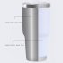 20 30oz Tumbler Cup 304 Stainless Steel Tumblers With Lid Vacuum Insulated Travel Car Mug Double Wall Water Coffee Tumbler Cup blue 30oz