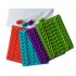 20 Cavity Silicone Worms Shape Mold Sugar Candy Jelly Molds Ice Tube Tray Baking Cake Tools Worm Mold Purple   Dropper