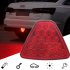 20 LED Car Motorcycle  Trailer Tail Reverse Brake Light Work Lamp Stoplight Bulb Red shell Bracket
