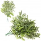 20 Pcs Artificial Leaves Branches 11.8 Inches Pine Stems Christmas DIY Accessories For Home Garden Decoration 30cm