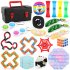 20  Pics set  Magic  Cube  Puzzle  Decompression  Toy Anti anxiety Easy Turning Smooth Magic Cube Toys Boxed