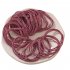 20 Piece Set Girl s Rubber Band Ins Simple Rope Tie Hair High Elastic Ring Headdress dark pink