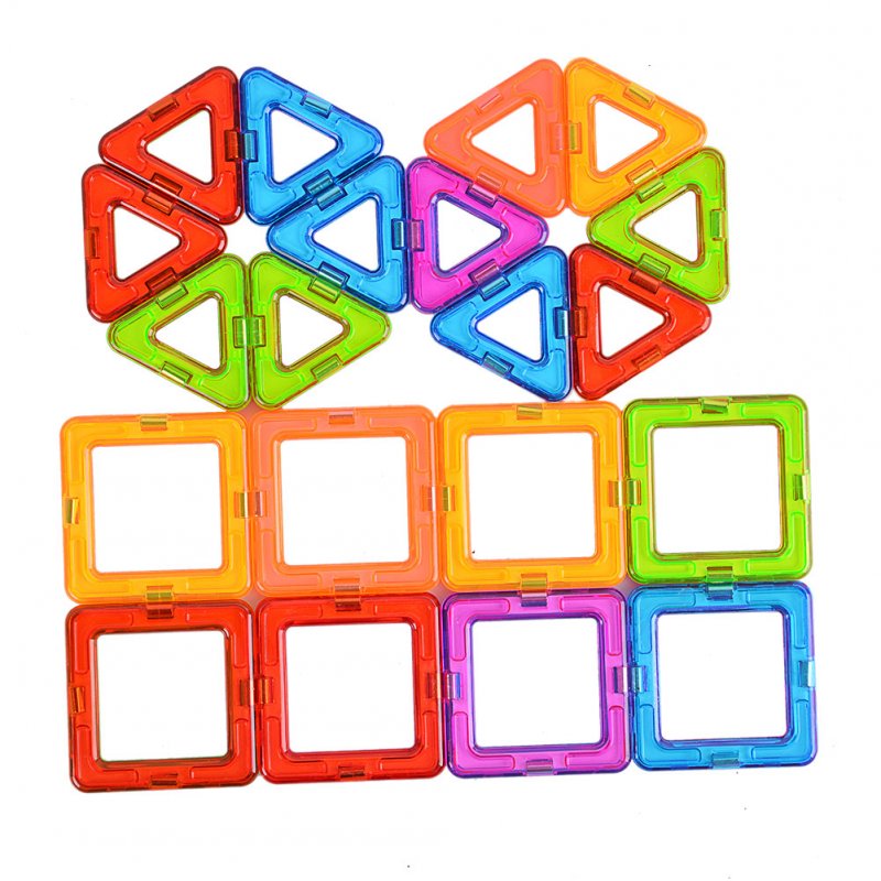 20 Pieces Magnetic Building Blocks Set Educational Magnetic Construction Stacking Toys for Children