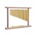 20 Tones Copper Pipe Chime Bar Bells with Wood Stand Percussion Instrument for Kids Music Enlightenment Golden