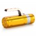 200 Lumen fishing flashlight made from aluminum alloy with multi function three modes and three color XML CREE Q5 LEDs with touch buttons control