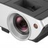 2000 Lumen home projector brings a 140 inch cinematic experience to your home   ideal for games and home movie enthusiasts