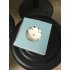 200ML Ceramic Ultrasonic Aroma Humidifier Air Diffuser Simplicity Lotus Shape Purifier Atomizer Essential Oil Diffuser 4XQV
