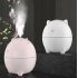 200ML Cute Cat Shape Mini USB Air Humidifier Projection Light for Car Air Freshener Home Doodle cat pink