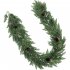 200cm Christmas Garlands Artificial Faux Greenery Garland Wall Hanging Simulated Vines For Wedding Backdrop Arch Wall Decor Pine needle pure green 