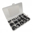200pcs Rubber O-ring Washer Assortment Set 15 Sizes Wear-resistant Plumbing Gasket Seal Combination Kit as shown in the picture