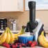 200w Home Ice Cream Maker Fruit Soft Serve Maker Energy Saving Electronic Ice Cream Machine Silver US Plug