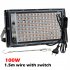 200w Led Grow Light 180 Degree Adjustable Full Spectrum Hydroponic Plant Growing Lamp For Indoor Plants 100W EU plug