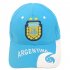 2018 Russia World Cup Theme Baseball Cap Chic Adjustable Hats Soccer Fan Souvenir  Argentina  Adult