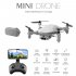 2020 LS MIN New Mini Drone 4K 1080P HD Camera WiFi Fpv Air Pressure Altitude Hold Black And Gray Foldable Quadcopter RC Drone Toy Black color box 4K pixels 