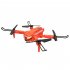 2022 Xt8 Mini 4khd Pixel Drone Wifi Fpv Air Pressure Fixed Altitude Led Light Rc Quadcopter Helicopter Gifts Boys Orange