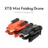 2022 Xt8 Mini 4khd Pixel Drone Wifi Fpv Air Pressure Fixed Altitude Led Light Rc Quadcopter Helicopter Gifts Boys Black