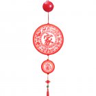 2024 Chinese New Year Decoration Pendant Dragon New Year's Acrylic Blessing Knot For Household Blessing Hanging Colored Lantern Home and everything prosper