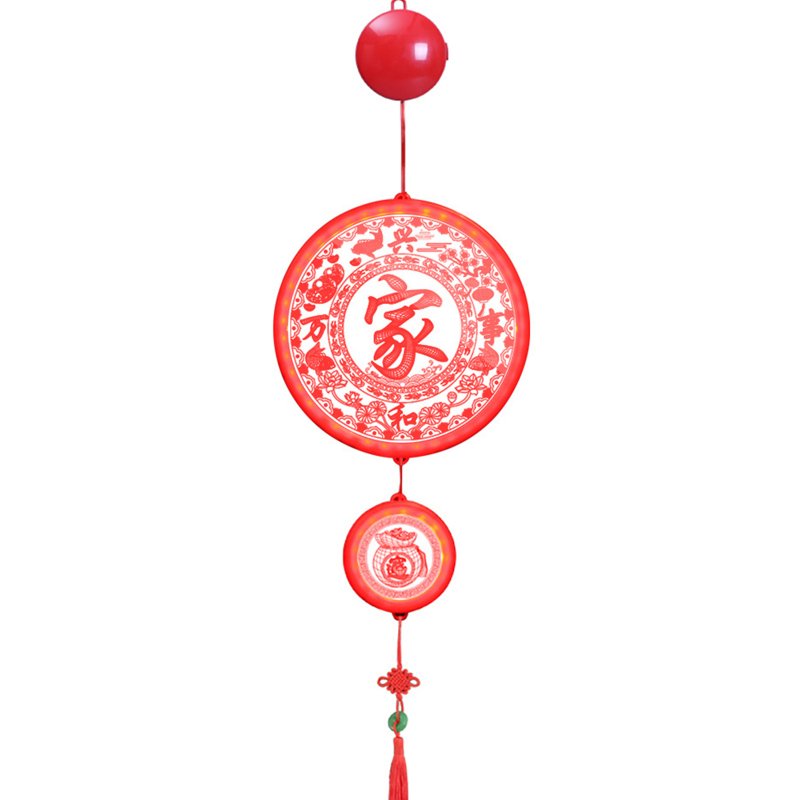 2024 Chinese New Year Decoration Pendant Dragon New Year's Acrylic Blessing Knot For Household Blessing Hanging Colored Lantern Home and everything prosper
