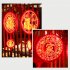 2024 Chinese New Year Decoration Pendant Dragon New Year s Acrylic Blessing Knot For Household Blessing Hanging Colored Lantern Home and everything prosper