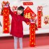 2024 Dragon Year Spring Festival Couplets Car Stickers  Bon Voyage  Cute Cartoon Chunlian Fu Character Door Sticking Decals  Chinese New Year Decoration Bon Voy