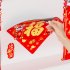 2024 Dragon Year Spring Festival Couplets Car Stickers  Bon Voyage  Cute Cartoon Chunlian Fu Character Door Sticking Decals  Chinese New Year Decoration Bon Voy