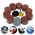 203 Pieces 2 Inch Sanding Disc 80 3000 Sandpaper Hook Loop Sanding Pads For Drill Grinder Rotary Tools 203pcs