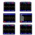 2031H 2 4 inch Screen Digital Oscilloscope 200MS s Sampling Rate 30MHz Analog Bandwidth Support Waveform Storage white