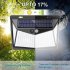 208LEDs Motion Sensor Lamp Outdoors IP65 Waterproof Solar Garden Lights for Garden Yard White light 208LED 1PC