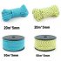 20M 50M Outdoor Reflective Cord Tent Line Rope for Camping Tent Nail Rope 50m 5mm Yellow