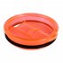 20Oz   30Oz Useful Food Grade PP Splash Spillproof Clear Mug Cup Lid Replacement Fit Vacuum Lid for YETI Rambler Tumbler Cup 30oz orange