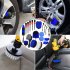 20Pcs Car Detailing Brush Set  Buffing Sponge Pads  Microfiber Towels  Car Washing Mitt  Auto Interior And Exterior Cleaner  Professional Accessories 20 piece s