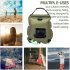 20l Outdoor Camping Shower Water Bag Portable Foldable Solar Heating Bath Equipment With Temperature Display camouflage M