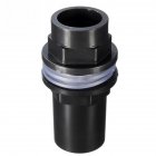 20mm 25mm 32mm Straight Tank Connector PVC Leakproof Pipe Joint Fish Tank Aquarium 20mm