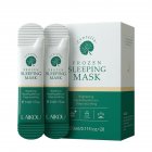 20pcs 3ml Centella Asiatica Jelly Face  Mask Moisturizing Nourishing Whitening Shrink Pores No Wash Sleep Care Mask 3ml*20/boxed