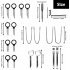 20pcs Car Radio Removal Tool Kit Auto Audio Cd Player Dvd Navigation Interior Disassembly Repair Tool Red cloth bag packaging
