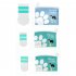 20pcs Disposable Dog Shoes Lightweight Breathable Waterproof Dirt Proof Paw Protection Rain Boots For Small Medium Large Dogs Cats small size