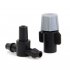 20pcs Irrigation Sprinkler Heads Nozzle Tee joints for Misting WateringGWJT