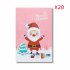 20pcs Merry Christmas Happy New Year Greeting Card Creative Santa claus Elk CardsG2 Snowman