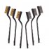 20pcs Small Wire Brush 10pcs Copper Wire Brush 10pcs Stainless Steel Wire Brush