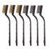 20pcs Small Wire Brush 10pcs Copper Wire Brush 10pcs Stainless Steel Wire Brush