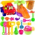 20pcs  set Children Beach Sand Pool Set Baby Water And Sand Dredging Tools Sand Water Play Toys Suit