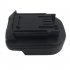 20v Lithium Battery Adapter Compatible for Wackers Worx Small Footboard Black
