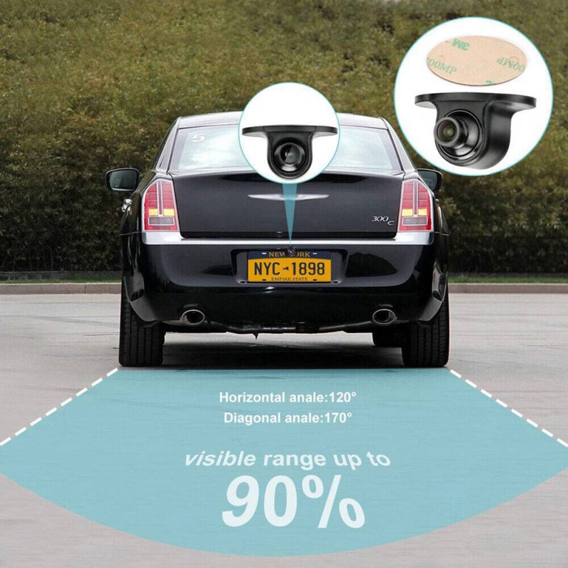Car Rear View Camera 2.4g Wireless Rear Front Side View Reverse Backup Camera 360° Infrared Night Vision Cam 
