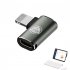20w Fast Charging Adapter Type c Female To Lighting Male Pd Charge Date Transmission Converter Compatible For Iphone 3D Elbow