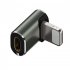 20w Fast Charging Adapter Type c Female To Lighting Male Pd Charge Date Transmission Converter Compatible For Iphone Side Elbow